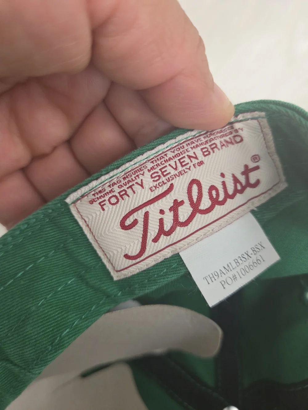 Titleist tileist hat